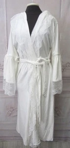 Victorian Trading NWT Phantom Opera Chantilly Lace Summer Hooded Cloak Robe 2XL - Picture 1 of 8