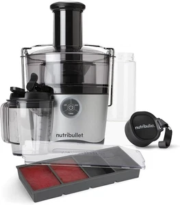 Nutribullet NBJ-200 Juicer Pro Compact 2 Litre Pulp Basin 1000 W Black, Silver - Picture 1 of 8