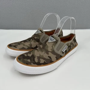 Columbia PFG Slack Tide Slipper Boot Deck Schuhe Herren 8 Camouflage Angeln Absatz Clog - Bild 1 von 14