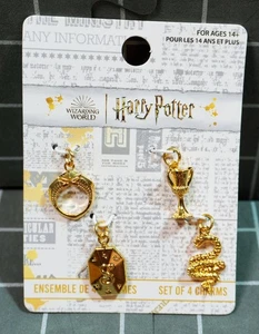 Harry Potter Gold Horkrux Charm 4er Set - Bild 1 von 2