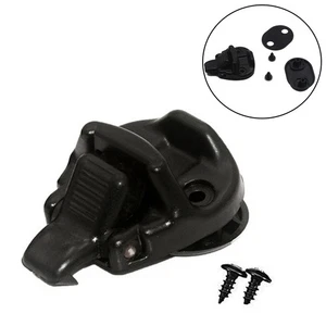 Black Glass Lock Buckle for Mitsubishi For Pajero For Montero Mk2 L400 L300 - Picture 1 of 12