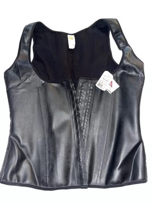 NUEVO CON ETIQUETAS Ann Chery Chaleco de Látex Modelador Adelgazante Lycra Entrenador de Cintura EE. UU. Talla 42  Foto 1 de 4