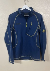 Maglione Mammut 1/2 Zip Uomo Small Made In Portugal - Ottime condizioni - Foto 1 di 9