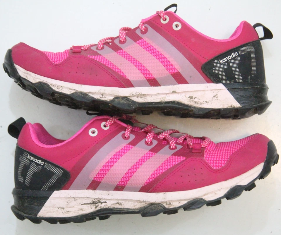 Adidas Kanadia Tr7 Trail Running Zapatos Tenis Mujer Talla 10 Rosa Negro SH18 Foto 1 de 4