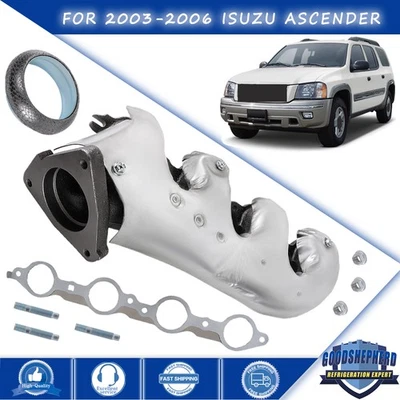 Colector de escape derecho con kit de junta para Isuzu Ascender 5,3 L 2003-2006 674-785 Foto 1 de 4
