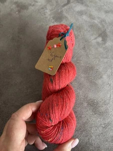 1x Sockenwolle handgefärbt 100 Gramm - Bild 1 von 2