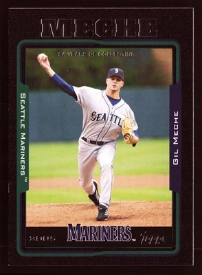 Gil Meche Seattle Mariners 2005 Topps Black #206 SN /54 - Image 1 of 2