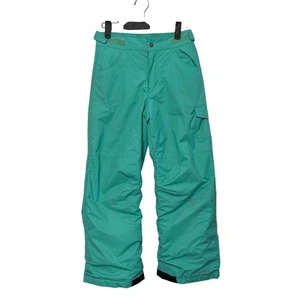 Columbia Starchaser Peak II Pant Girls' Sz M (11-12) Emerald Green Insulated - Picture 1 of 10