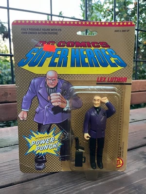 Lex Luthor DC Super Heroes Toy Biz 5" Action Figure -Vintage- Mint on Card - Image 1 of 4