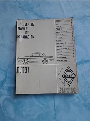 MANUAL TALLER RENAULT FLORIDE CARAVELLE - Imagen 1 de 4