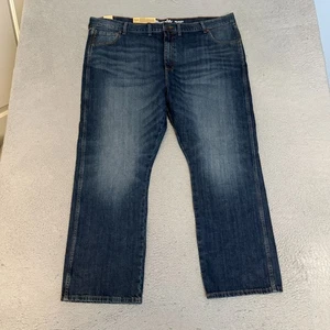 Wrangler Retro Jeans Uomo Taglia 46 x 32 Stivale Relaxed Blu NUOVO - Foto 1 di 11