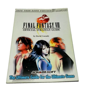 Final Fantasy VIII 8 Official Strategy Guide Brady Games Good Condition - Picture 1 of 5