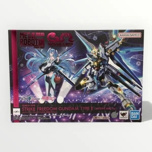 ROBOT DE METAL Spirits Strike Freedom Gundam Tipo II Hatsune Miku Ver. Bandai JP - Imagen 1 de 9