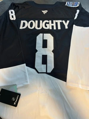 NWT #8 Drew Doughty STADIUM SERIES LA Kings JERSEY NEW 56 Sewn - Image 1 of 4