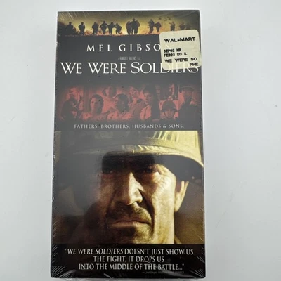 We Were Soldiers (VHS, 2002) Mel Gibson New and Sealed. - Image 1 of 4