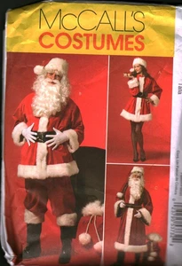 5550 McCalls Schnittmuster Weihnachten Nikolaus Kostüm Tasche Frau Claus ERWACHSENE S - L - Bild 1 von 8