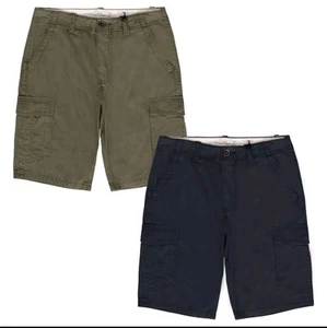 Next Mens Cargo Shorts Cotton Above Knee Length Size 28 - Picture 1 of 8