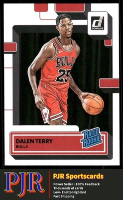 Dalen Terry 2022-23 Donruss #218 Chicago Bulls Rookie - Image 1 of 2