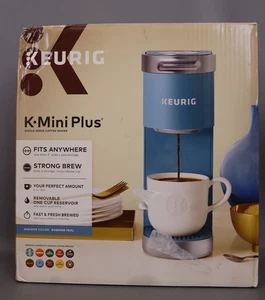 Keurig K-Mini Plus Single Serve K-Cup Pod Kaffee - Evening Teal (OHNE PODHALTER) - Bild 1 von 3