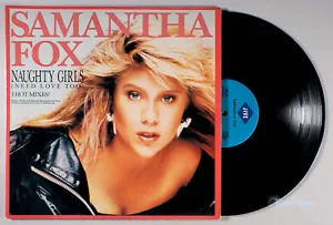 Samantha Fox - Naughty Girls (Need Love Too) (1987) Vinyl 12" Single Full Force - Picture 1 of 2