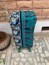 winter quilt reversible blanket cotton old sari Quilted Gudriv Patchwork kantha