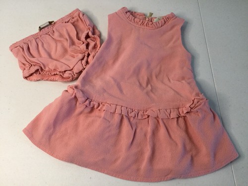 Abito KATE SPADE colore rosa scuro rosa con fiori. Taglia 12 Mo. Ottime condizioni