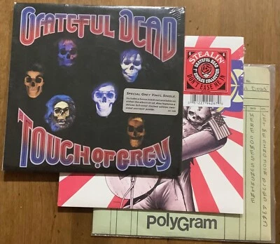 lot of 3 GRATEFUL DEAD 7” vinyl record singles STEALIN’ Touch Of Grey HCS/LMSYBA Foto 1 de 2