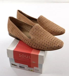 Soul Naturalizer Women's 7.5M Janelle 2 Mauve Suede Flat Slip On Loafer Shoe - Picture 1 of 10