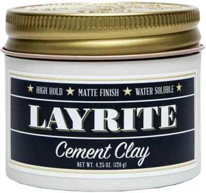 Layrite Cement Hair Clay, 4.25 Ounce - Picture 1 of 1