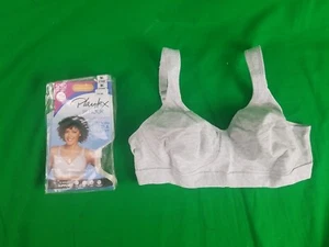 Sujetador Playtex 36 C 18 Hour Ultimate Lift inalámbrico cobertura completa algodón elástico - Imagen 1 de 4