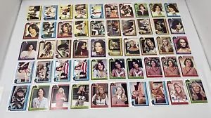 Set Charlie's Angels Sammelkarten aus den 1970er Jahren 90 Karten & 20 Aufkleber AA - Bild 1 von 17
