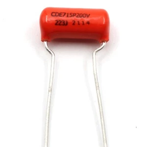 1x Orange Drop .022uf 200V Guitar Tone Capacitor 5% Tolerance 715P Series - Picture 1 of 3