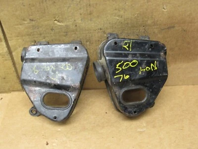 HONDA 1975 1976 CB500T FILTRO DE AIRE IZQUIERDO DERECHO FILTRO CAJA CAJA AIRBOX CARCASA Foto 1 de 4