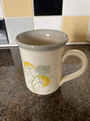 Vintage Coloroll- Biltons England mug, featuring fennel herb. - Image 1 of 4