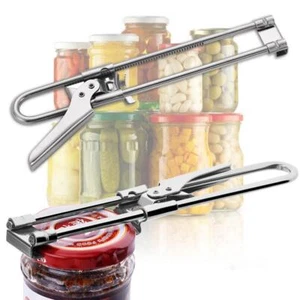 Adjustable Multifunctional Steel Can Opener Jar Gripper Kitchen 2025 - Picture 1 of 12
