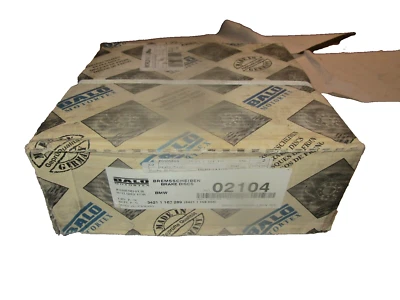 BMW 3I8i 325i 328i E36 Rear Brake Rotor Disc Set 1992-1999 #34211162289 - Image 1 of 2