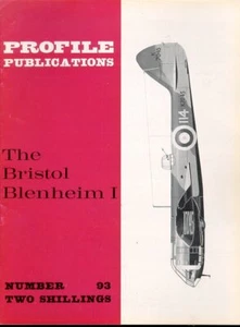 AIRCRAFT PROFILE 93 WW2 BRISTOL BLENHEIM RAF BOMBER COMMAND BOLINGBROKE - Imagen 1 de 3