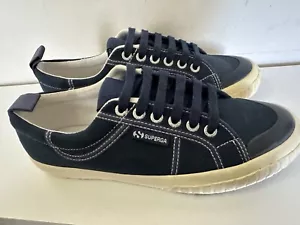 NEW - Superga New Women - 2506 Suede Dress Size 39 EU Washed Navy (Retro Style ) - Picture 1 of 23