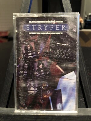 Against The Law by Stryper (Cassette 1990) Enigma Christian Metal RARE HTF NM - Image 1 of 4