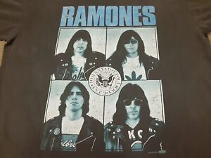 VTG 90s 1995 Ramones Adios Amigos Punk Rock Band single stitch T Shirt BLK XL ?