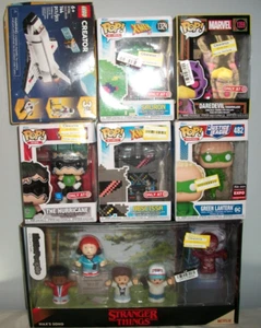 Spielzeug Lot-Funko Pop, Lego, Stranger Things-Lot of 7-Neu mit Kartonschaden - Bild 1 von 7