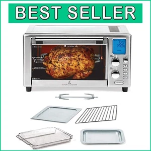 Everyday 9-in-1 Stainless Steel Air Fryer with 360° Quick Cook Technology - Picture 1 of 8