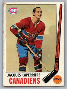 1969-70 Topps #3 Jacques Laperriere - HOF VG *TEXCARDS* - Bild 1 von 2