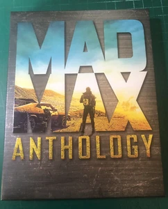 Mad Max Anthology with Slipcase 5-Disc Blu-ray Box Set. 4 Movies + Bonus Disc - Picture 1 of 9