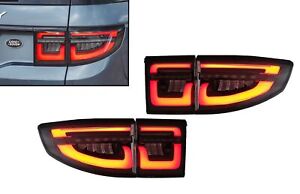 LED Taillights for Rover Discovery Sport L550 2014-2019 Conversion to 20+ Smoke