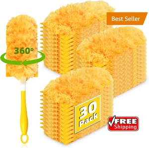 30 Pack 360 Dusters Refills for Swiffer Dusters, Unscented Heavy Duty Duster ... - Picture 1 of 8
