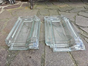 2x Glasdachziegel 1779/ Lichtpfanne/ Lichtziegel/ Glasziegel/ Dachziegel/ Ziegel - Bild 1 von 6