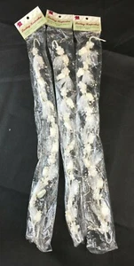 Mangelsens Rosenknospe/Blütenkranz ~ weiß ~ Blumen ~ Spitze ~ 19 Zoll ~ Hochzeit - 3 Stück - Bild 1 von 9