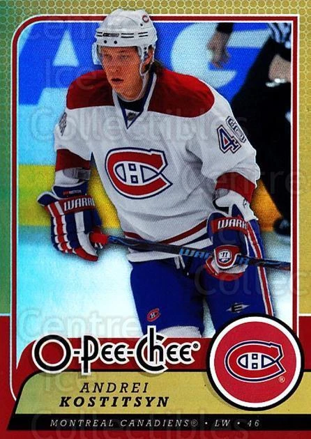2008-09 O-pee-chee Gold #86 Andrei Kostitsyn - Image 1 of 1
