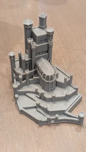 3D gedruckte Burgen - Saurons Burg Barad-dûr, Der Rote Bergfried (GOTs), Zufallsbesetzung - Bild 1 von 11